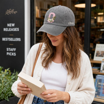 Custom Embroidered Bachelorette Hat, Personalized Bride Cap, Bridesmaid Gift, Hen Party Hat, Bachelor Party Gift, Custom Text Baseball Cap (Copy)
