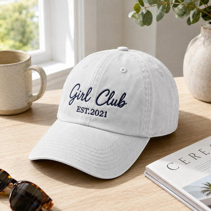 Custom Embroidered Bachelorette Hat, Personalized Bride Cap, Bridesmaid Gift, Hen Party Hat, Bachelor Party Gift, Custom Text Baseball Cap