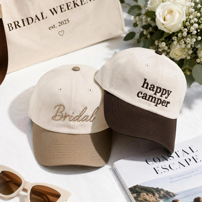 Custom Embroidered Bride Hat, Future Mrs Cap, Bridal Shower Gift, Bachelorette Party Hat, Personalized Wedding Gift, Honeymoon Cap