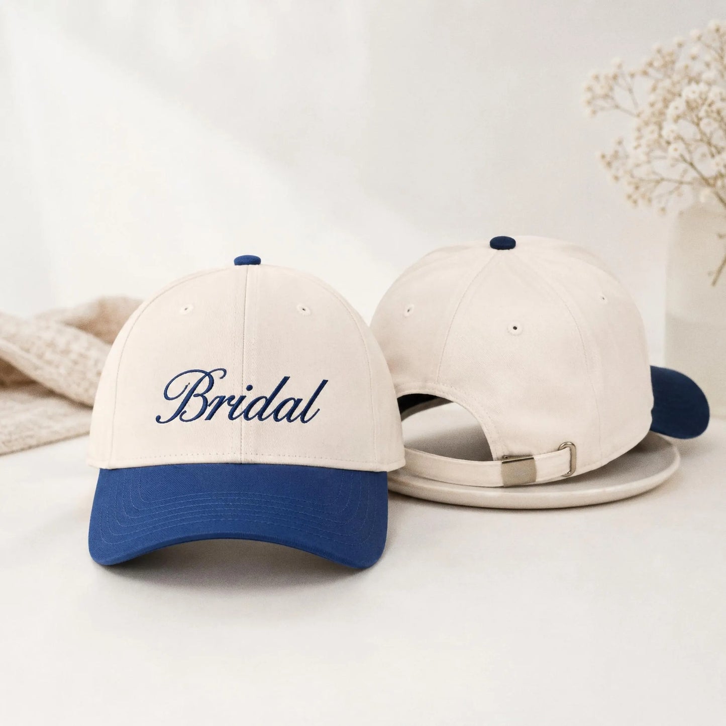 Custom Embroidered Bride Hat, Future Mrs Cap, Bridal Shower Gift, Bachelorette Party Hat, Personalized Wedding Gift, Honeymoon Cap