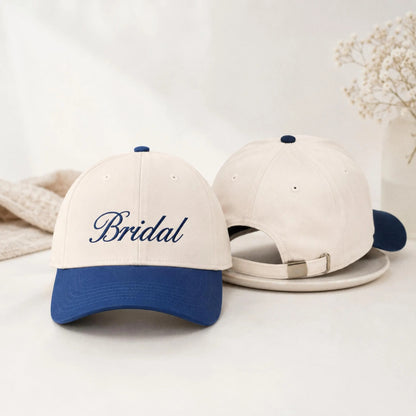 Custom Embroidered Bride Hat, Future Mrs Cap, Bridal Shower Gift, Bachelorette Party Hat, Personalized Wedding Gift, Honeymoon Cap