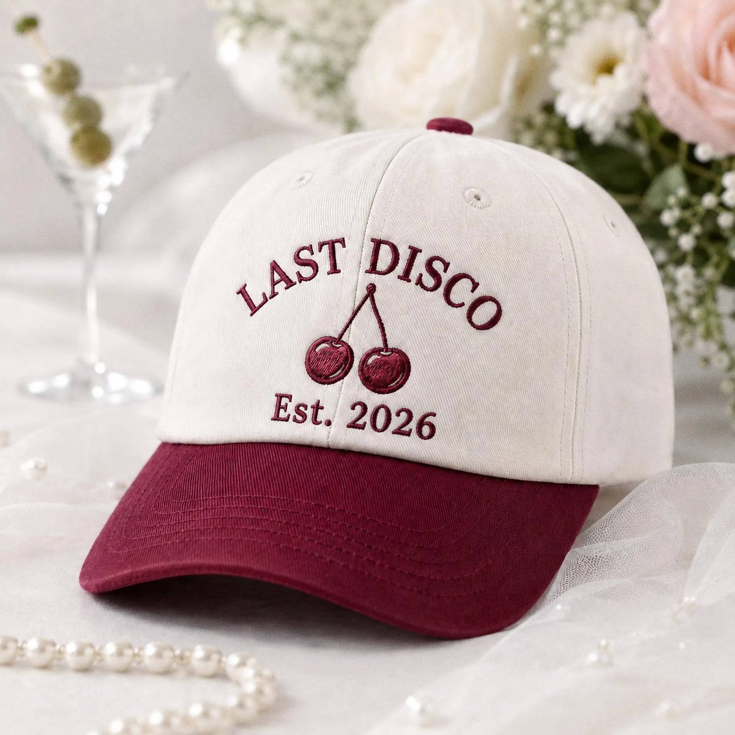 Custom Embroidered Hat, Personalized Baseball Cap, Custom Text Hat, Bachelorette Party Gift, Bride Hat, Bridesmaid Gift, Custom Bride Gift
