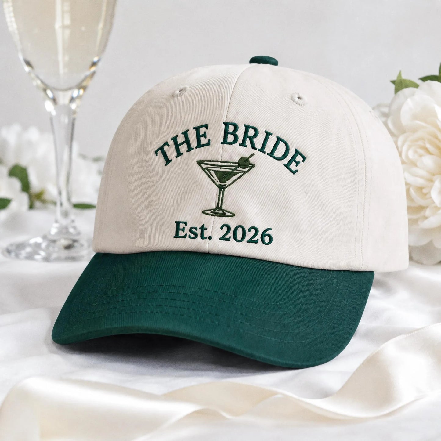 Custom Embroidered Hat, Personalized Baseball Cap, Custom Text Hat, Bachelorette Party Gift, Bride Hat, Bridesmaid Gift, Custom Bride Gift