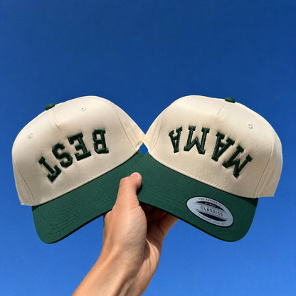 Custom Embroidered Hat, Upside Down Snapback, Personalized Flat Embroidery Cap, Custom Text Hat, Two Tone Trucker, Retro Cap