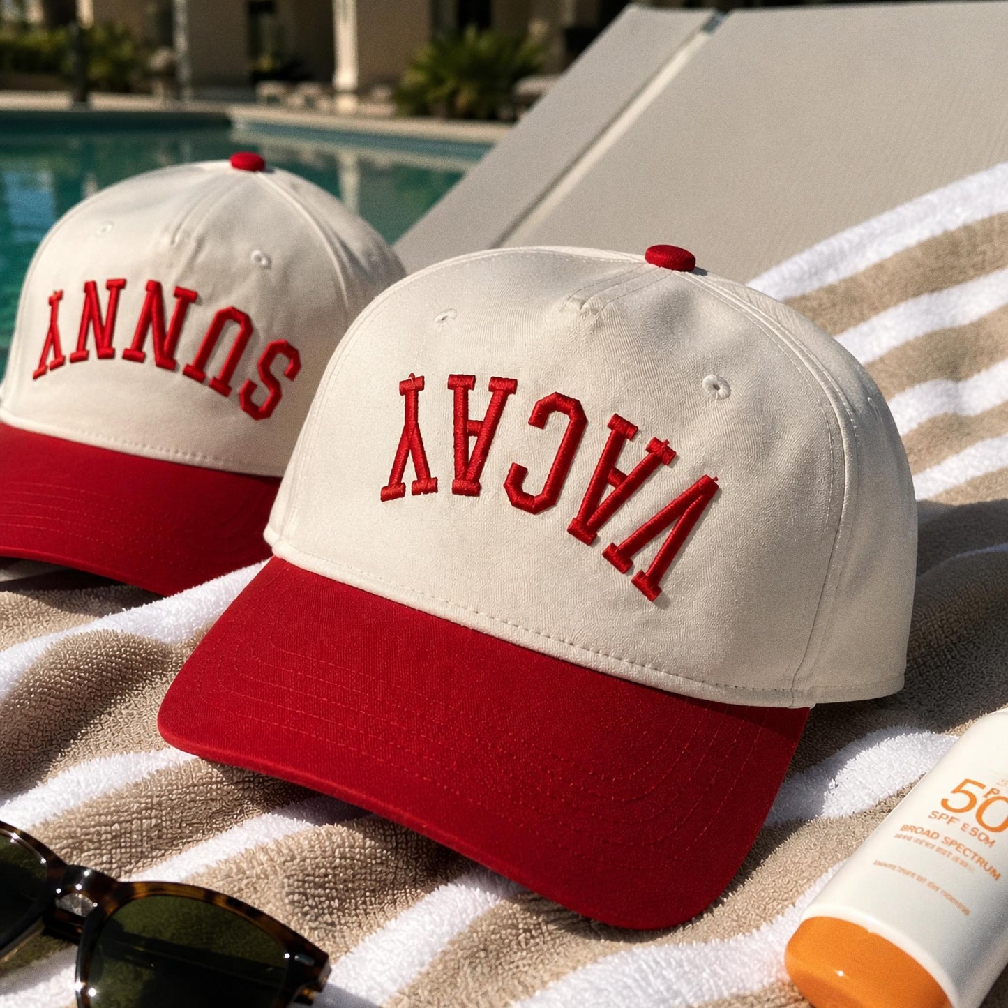 Custom Embroidered Hat, Upside Down Snapback, Personalized Flat Embroidery Cap, Custom Text Hat, Two Tone Trucker, Retro Cap