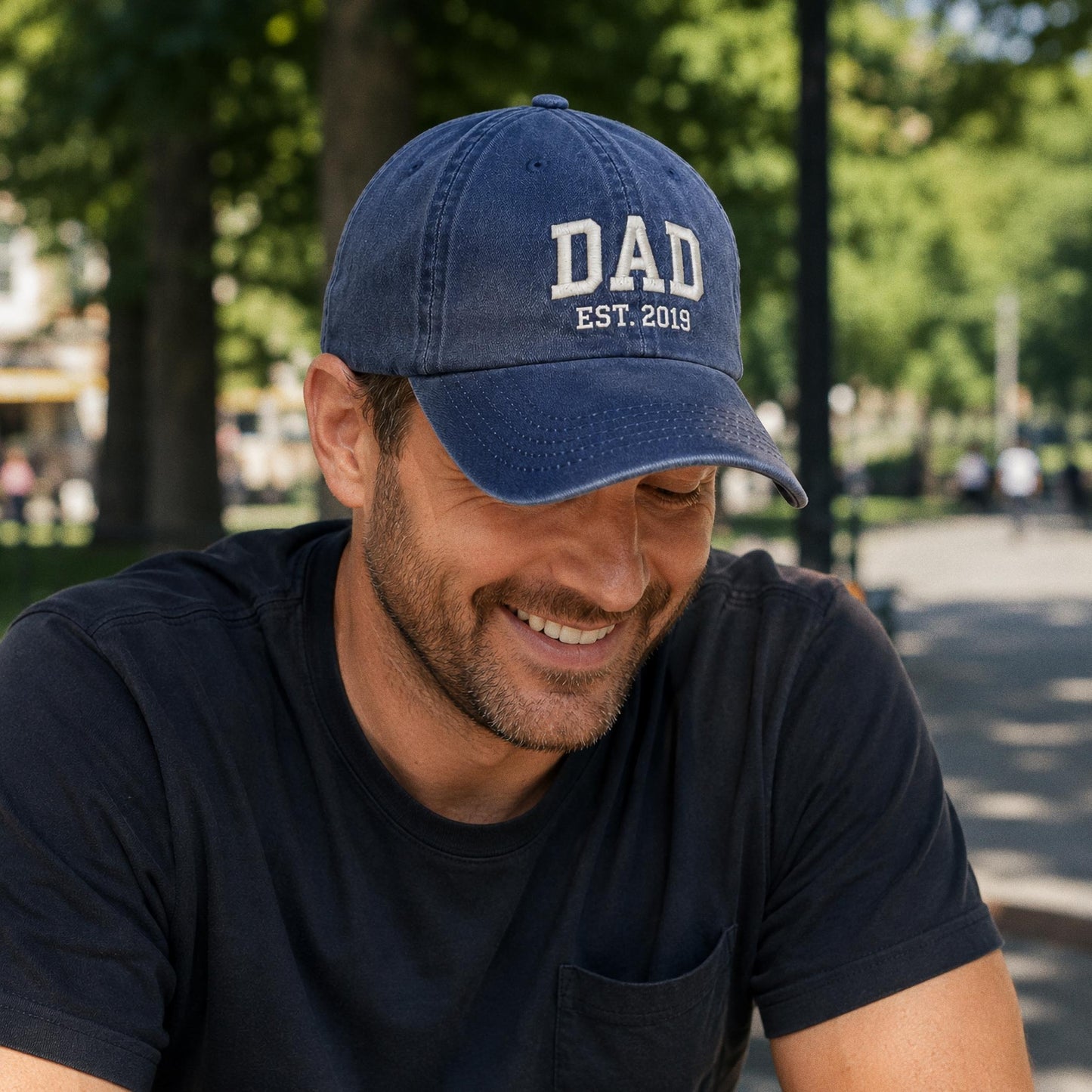 Custom Embroidered Mom Dad Hat, Est 2026 Baby Announcement Cap, New Parent Gift, Personalized Baseball Cap, Pregnancy Reveal Couple Hats