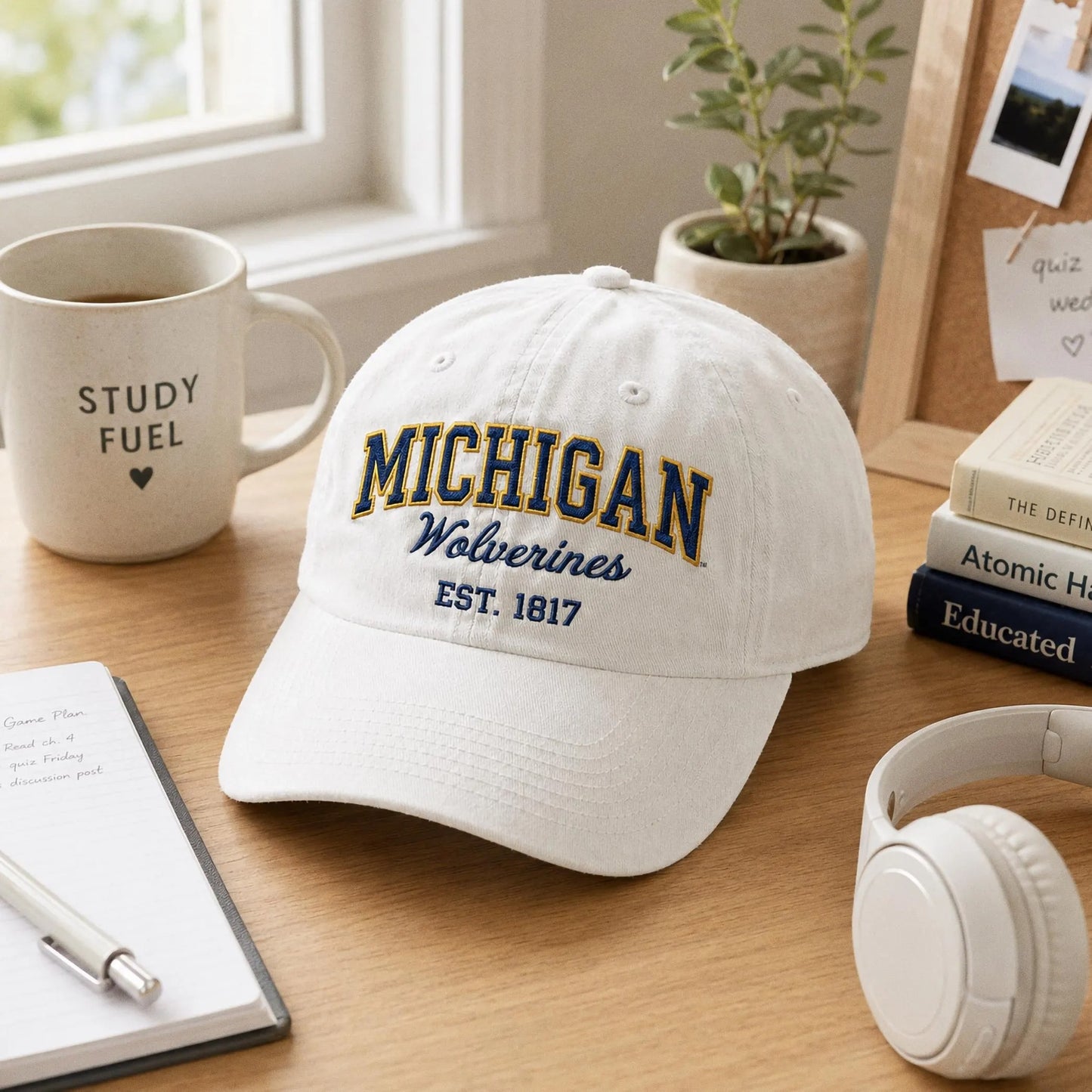 Custom University Hat, Embroidered College Cap, Vintage Wash Dad Hat, Game Day Apparel, School Spirit Gift, Tailgate Baseball Cap