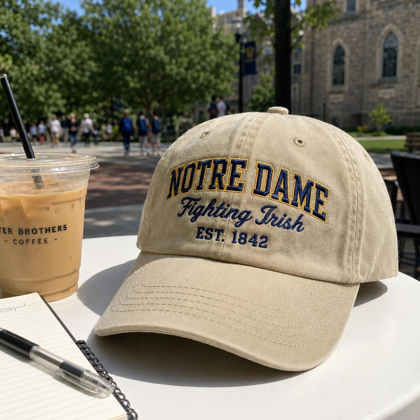 Custom University Hat, Embroidered College Cap, Vintage Wash Dad Hat, Game Day Apparel, School Spirit Gift, Tailgate Baseball Cap