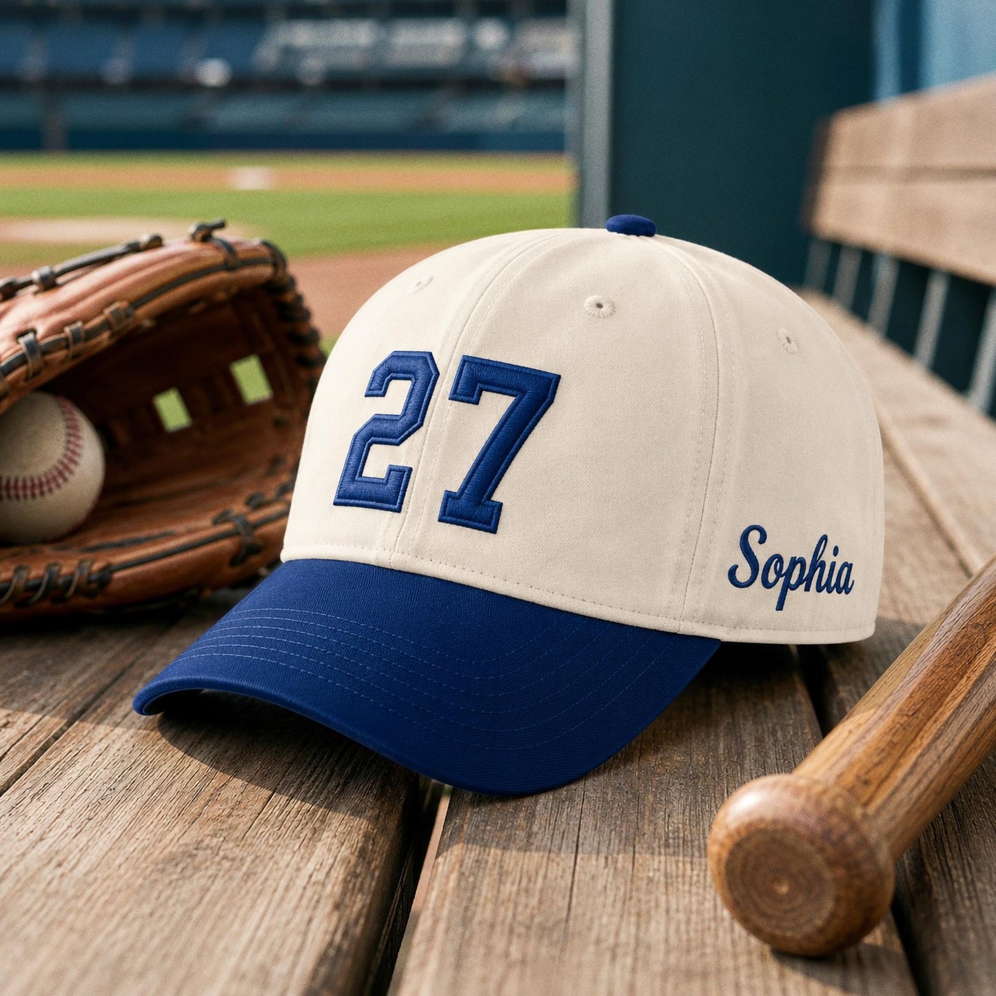 Embroidered Jersey Number Cap, Custom Number Baseball Hat, Personalized Sports Mom Gift, Game Day Baseball Cap, Team Spirit Player Hat