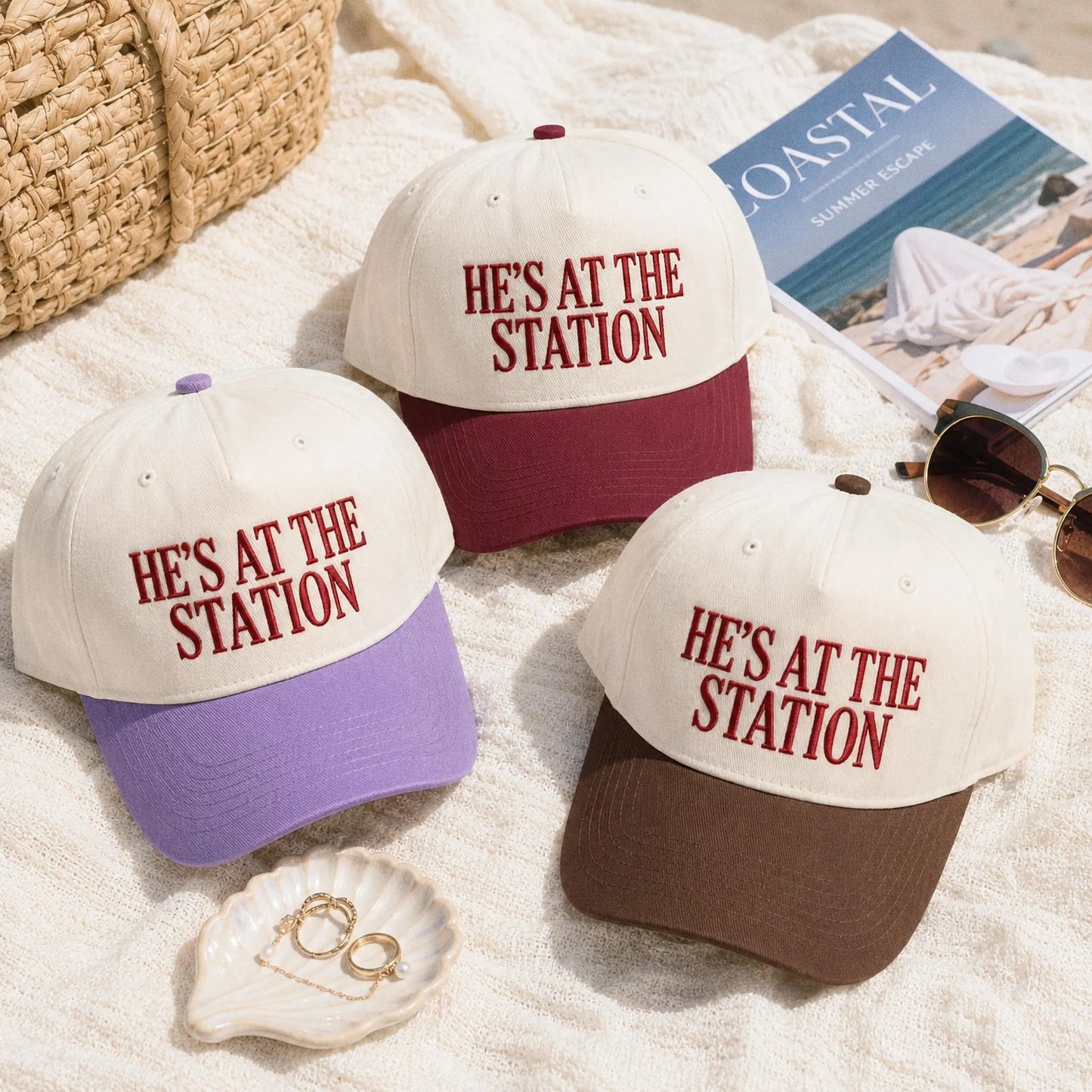 Custom Embroidered Bachelorette Hat, Personalized Bride Cap, Bridesmaid Gift, Hen Party Hat, Bachelor Party Gift, Custom Text Baseball Cap (Copy) (Copy)