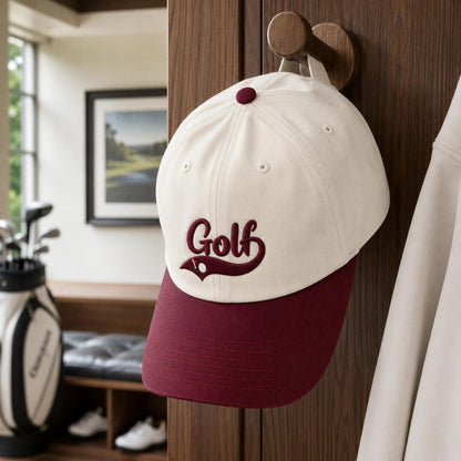Personalized Golf Embroidered Hat, Custom Name Golf Cap, Golf Icon Hat, Golfer Gift for Men, Custom Golf Dad Hat