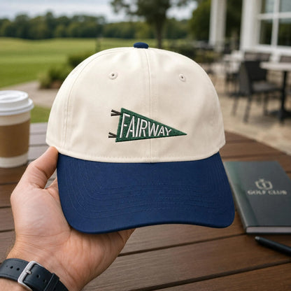 Personalized Golf Embroidered Hat, Custom Name Golf Cap, Golf Icon Hat, Golfer Gift for Men, Custom Golf Dad Hat